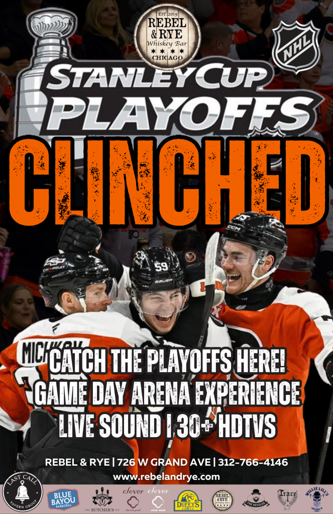 Flyers Stanley Cup Playoffs at Rebel & Rye