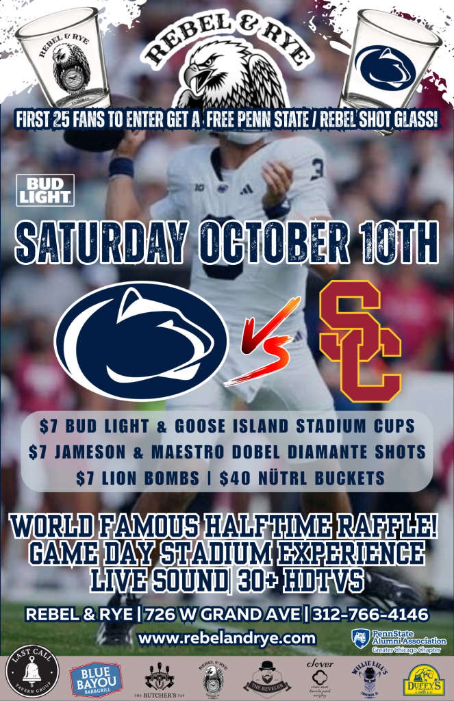 Penn State vs. USC – Saturday, October 10