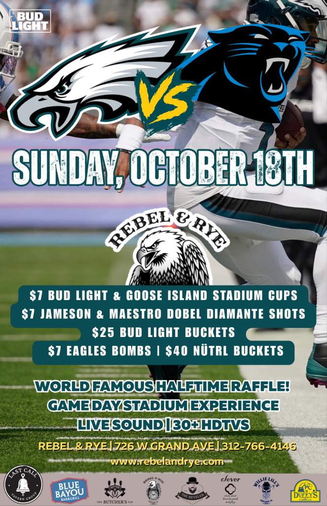 Eagles vs. Panthers – Sunday, October 18