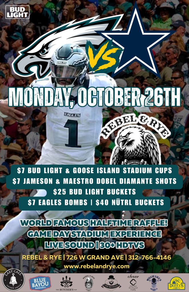 Eagles vs. Cowboys – Monday, October 26